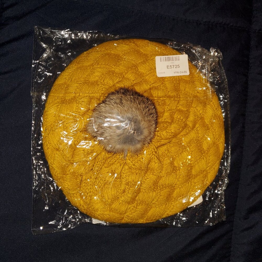 NWT Children's Beanie with Pom Pom
